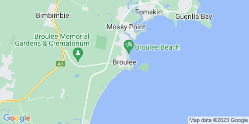 Broulee crime map
