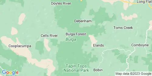 Bulga Forest crime map