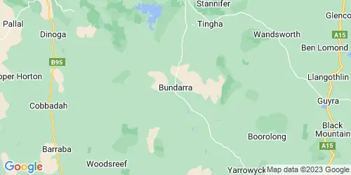 Bundarra crime map