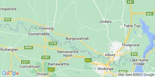 Bungowannah crime map