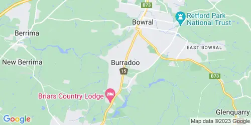 Burradoo crime map