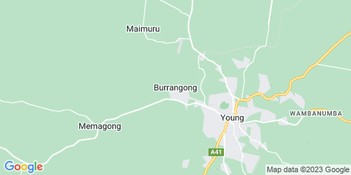 Burrangong crime map