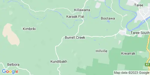 Burrell Creek crime map