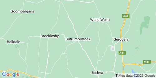 Burrumbuttock crime map
