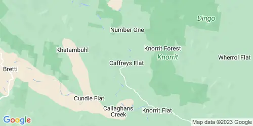 Caffreys Flat crime map