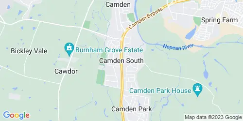 Camden South crime map