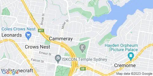 Cammeray crime map