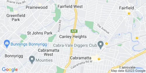 Canley Heights crime map