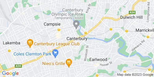 Canterbury crime map