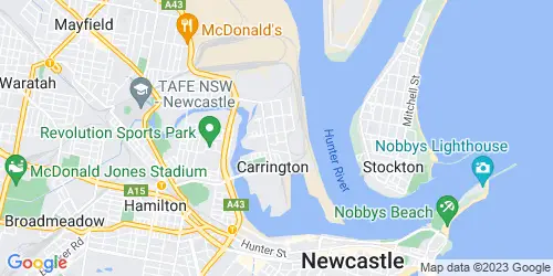 Carrington (Newcastle) crime map