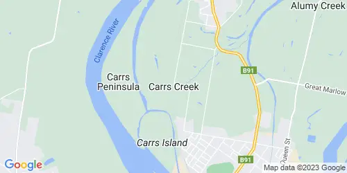 Carrs Creek crime map