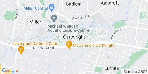 Cartwright crime map