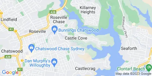 Castle Cove crime map