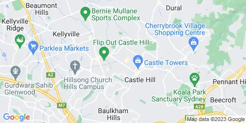 Castle Hill crime map