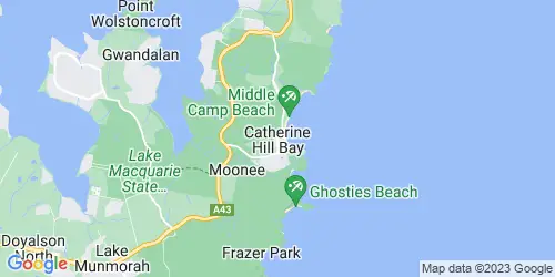 Catherine Hill Bay crime map