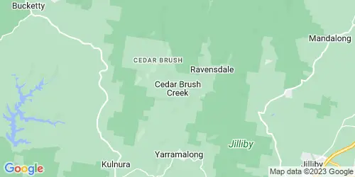 Cedar Brush Creek crime map
