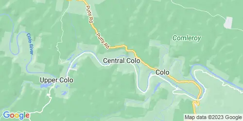 Central Colo crime map