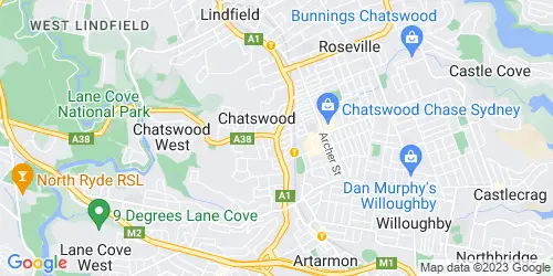Chatswood crime map
