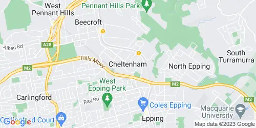 Cheltenham crime map