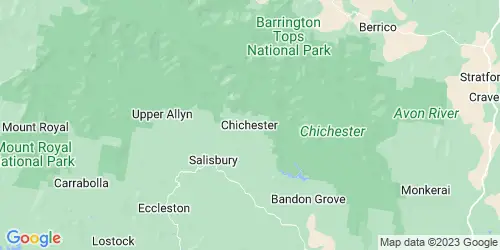 Chichester crime map