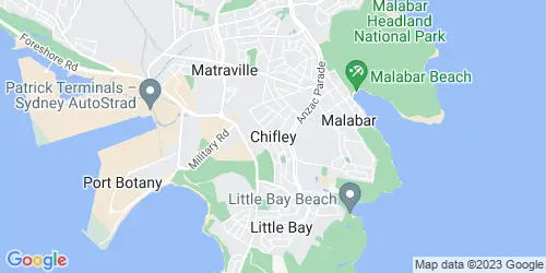 Chifley crime map