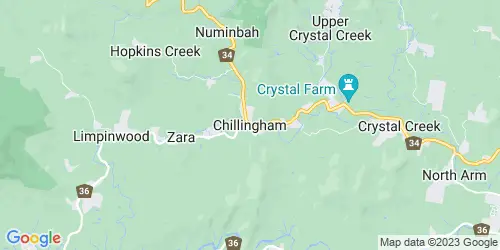 Chillingham crime map