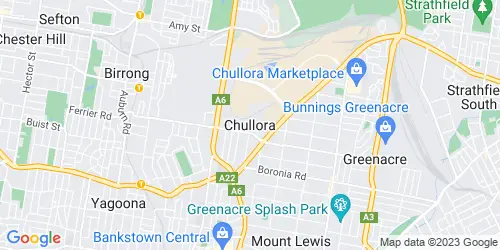 Chullora crime map
