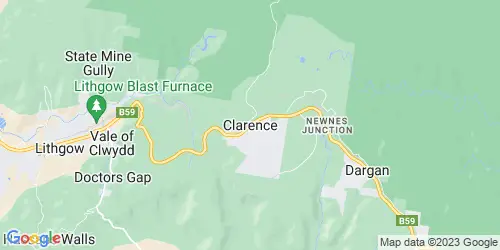 Clarence crime map