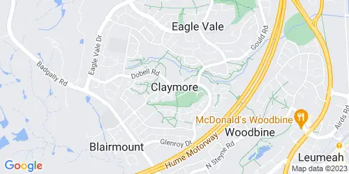 Claymore crime map