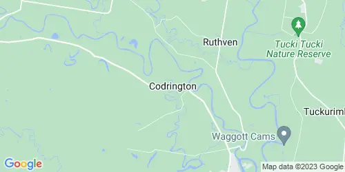 Codrington crime map