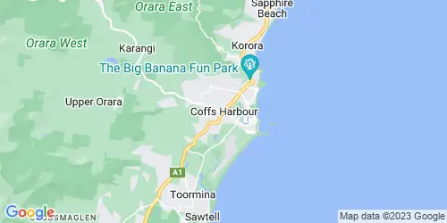 Coffs Harbour crime map