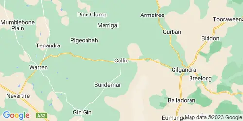 Collie crime map