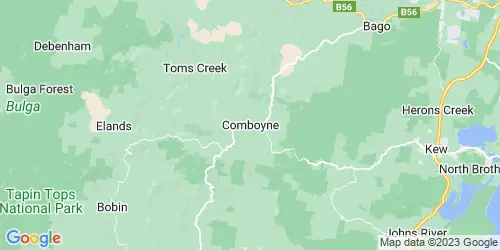 Comboyne crime map