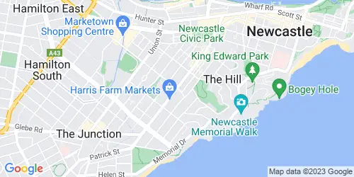 Cooks Hill crime map