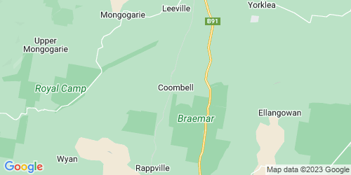 Coombell crime map