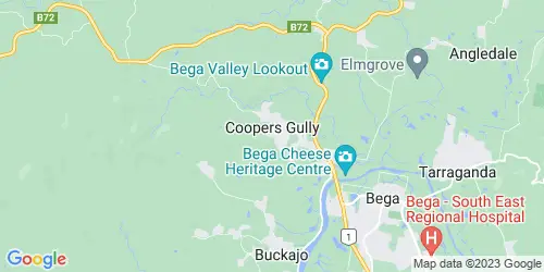 Coopers Gully crime map