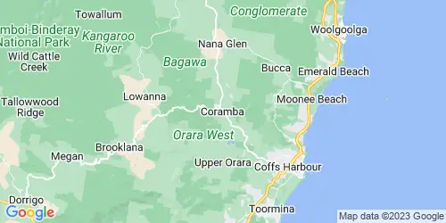 Coramba crime map