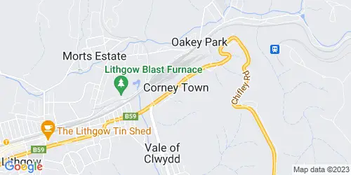 Corney Town crime map