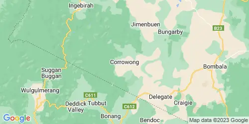 Corrowong crime map