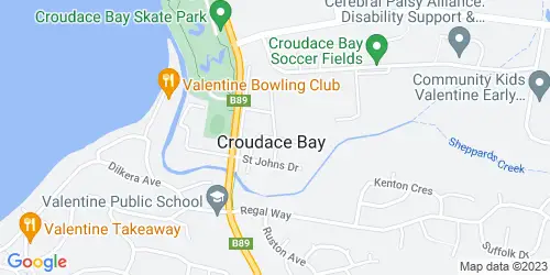 Croudace Bay crime map