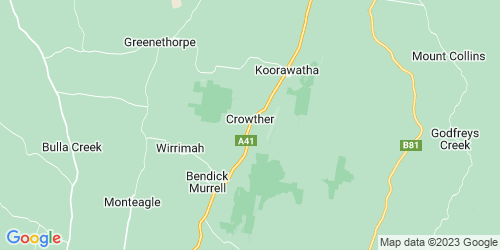Crowther crime map