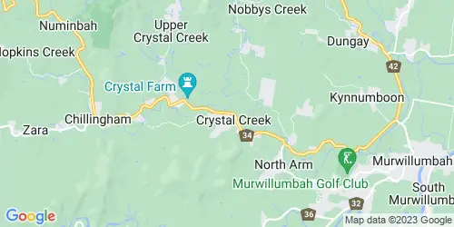 Crystal Creek crime map