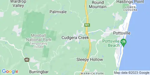 Cudgera Creek crime map