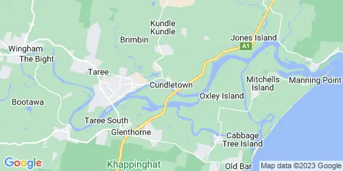 Cundletown crime map