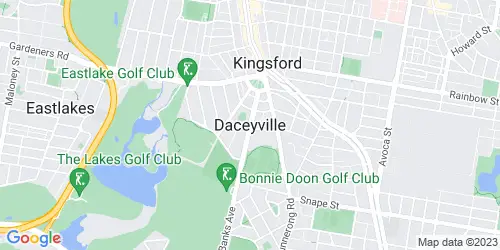 Daceyville crime map