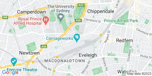 Darlington (Sydney) crime map