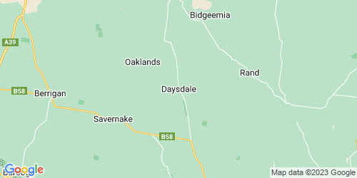 Daysdale crime map