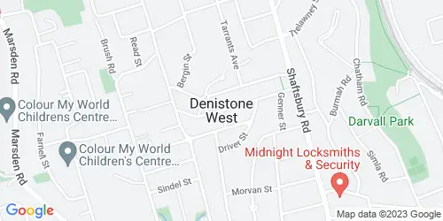 Denistone West crime map