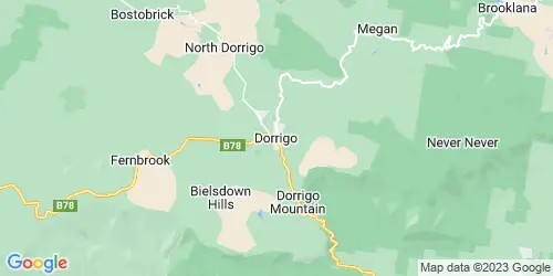 Dorrigo crime map
