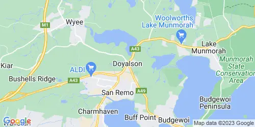 Doyalson crime map